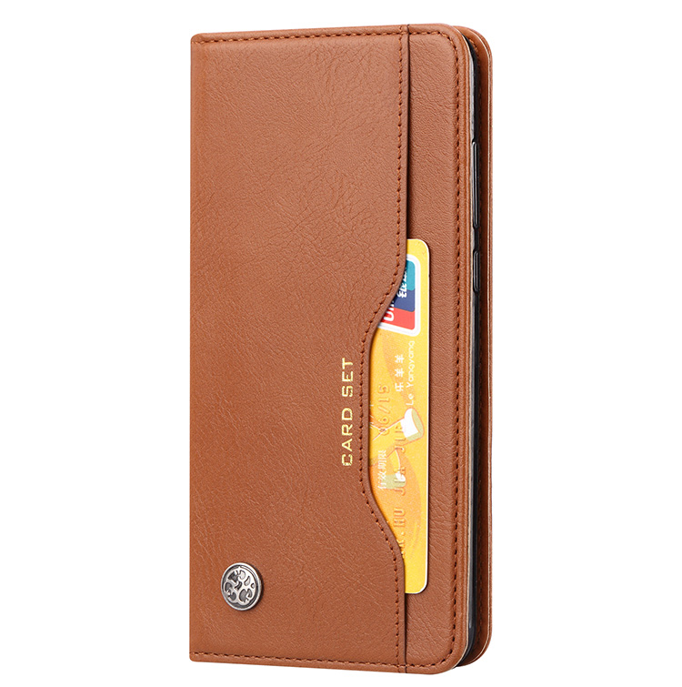 เคส Huawei P20 Pro #เคสฝาพับแบบกระเป๋าสตางค์หนัง PU มีช่องเสียบบัตรคุณภาพดี
