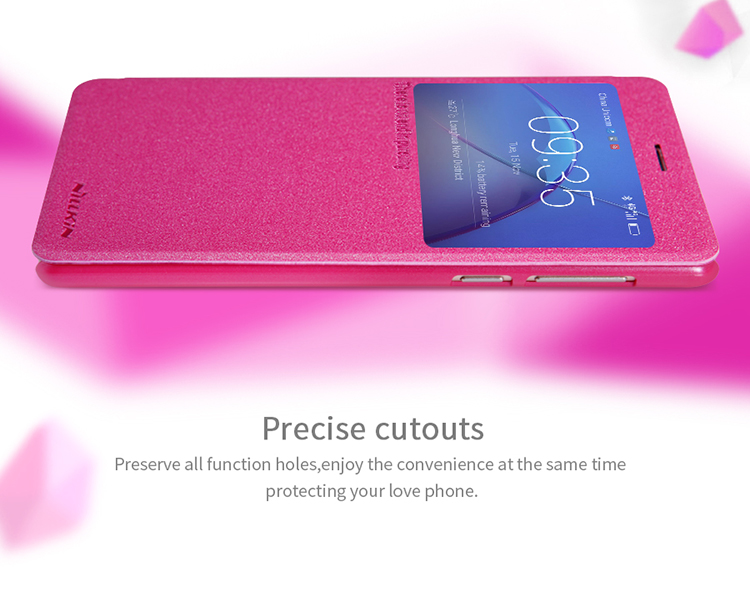Case Huawei GR5 2017 #เคสฝาพับมีช่องวิว Nillkin แท้รุ่น Sparkle Smart View