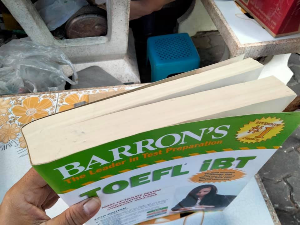 TOEFL IBT , BARRON'S เล่มใหญ่ 14th Edition (พร้อมซีดี) **สินค้าหมด**