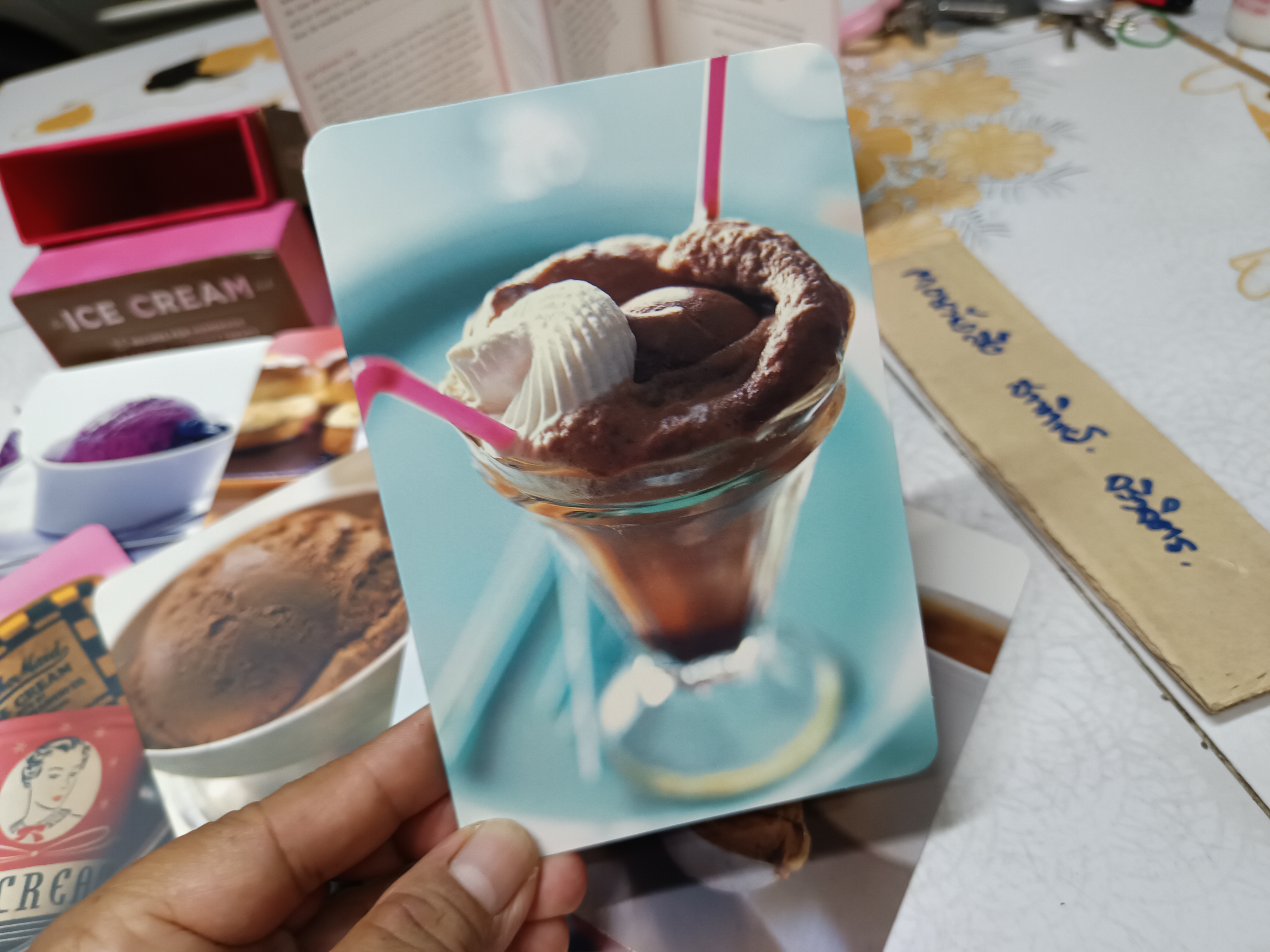 The Ice Cream Deck : 25 Recipes for Homemade **สินค้าหมด**