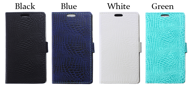 Case Huawei GR5 2017 เคสหนัง PU ฝาพับผิวหนังจระเข้