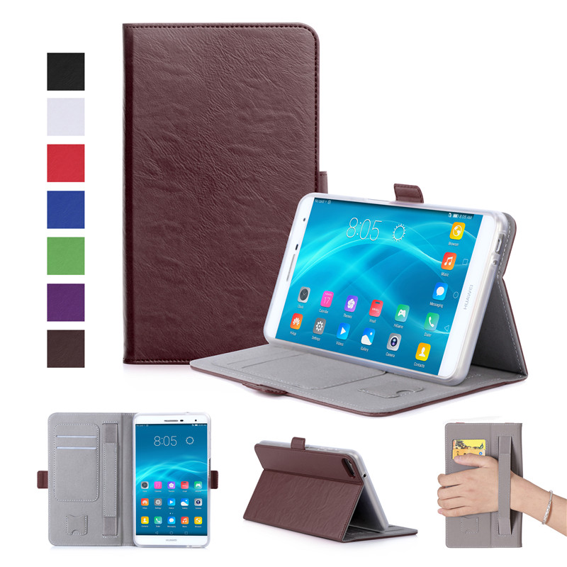 เคส Huawei MediaPad M2 7.0 เคสฝาพับหนัง PU คุณภาพดี มีช่องใส่บัตร
