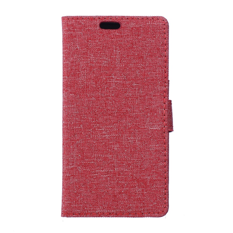 Case Asus Zenfone 3 Max ZC553KL เคสฝาพับผิวผ้าลินินรูปแบบกระเป๋าเนื้อผ้า Linen