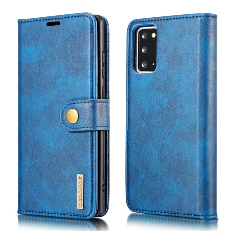 Case Samsung Galaxy Note 20 / Note 20 5G #เคสสไตล์กระเป๋าสตางค์แบบแยกส่วน DG.MING Detachable 2-in-1 Wallet Split Leather