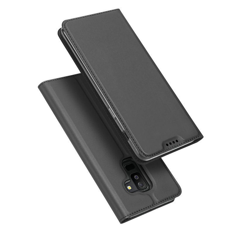 เคส Samsung Galaxy A6+ (2018) #เคสฝาพับ DUX DUCIS Skin Pro Series คุณภาพดีราคาถูก