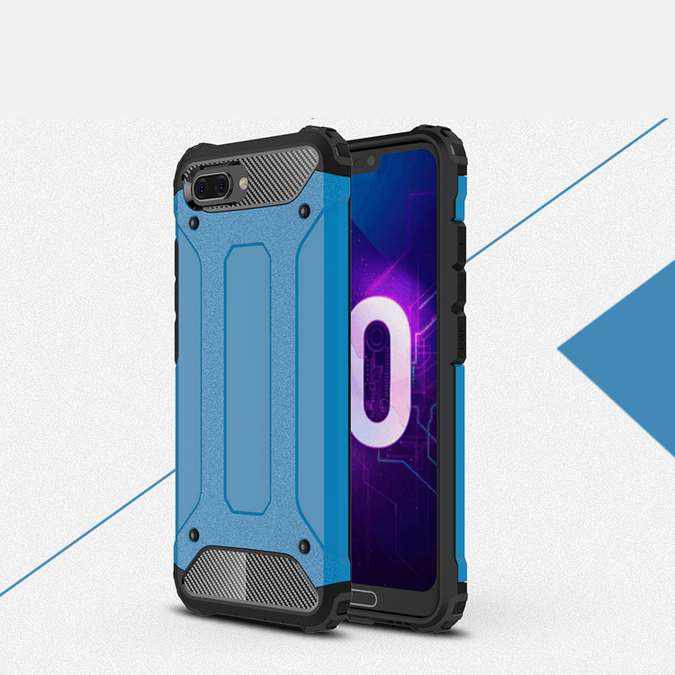 Case Honor 10 #เคสฝาหลังเกราะป้องกัน ไฮบริด พลาสติก+TPU