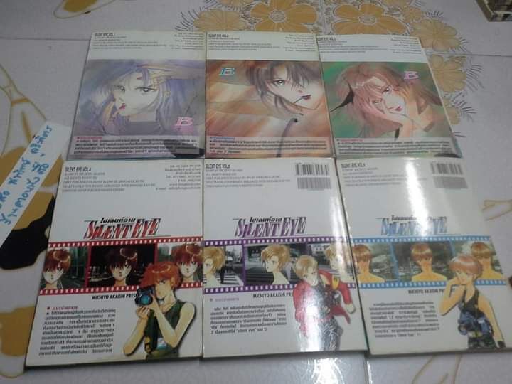 SILENT EYE ไซเลนท์ อาย (6 เล่มจบ) MICHIYO AKAISHI -สภาพบ้านปนเช่า **สินค้าหมด**