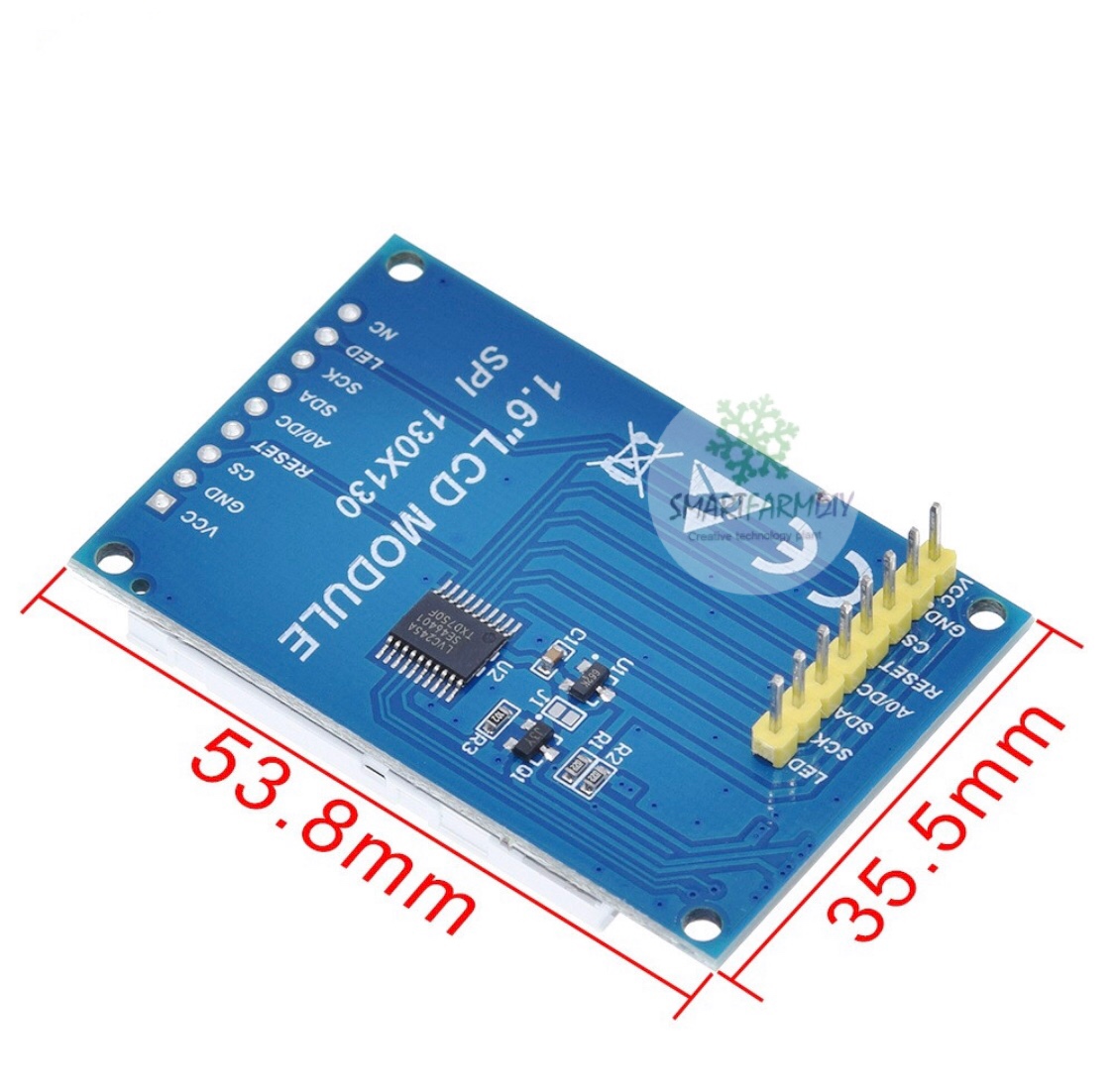 จอแสดงผล 1.6 Inch OLED Display TFT IPS