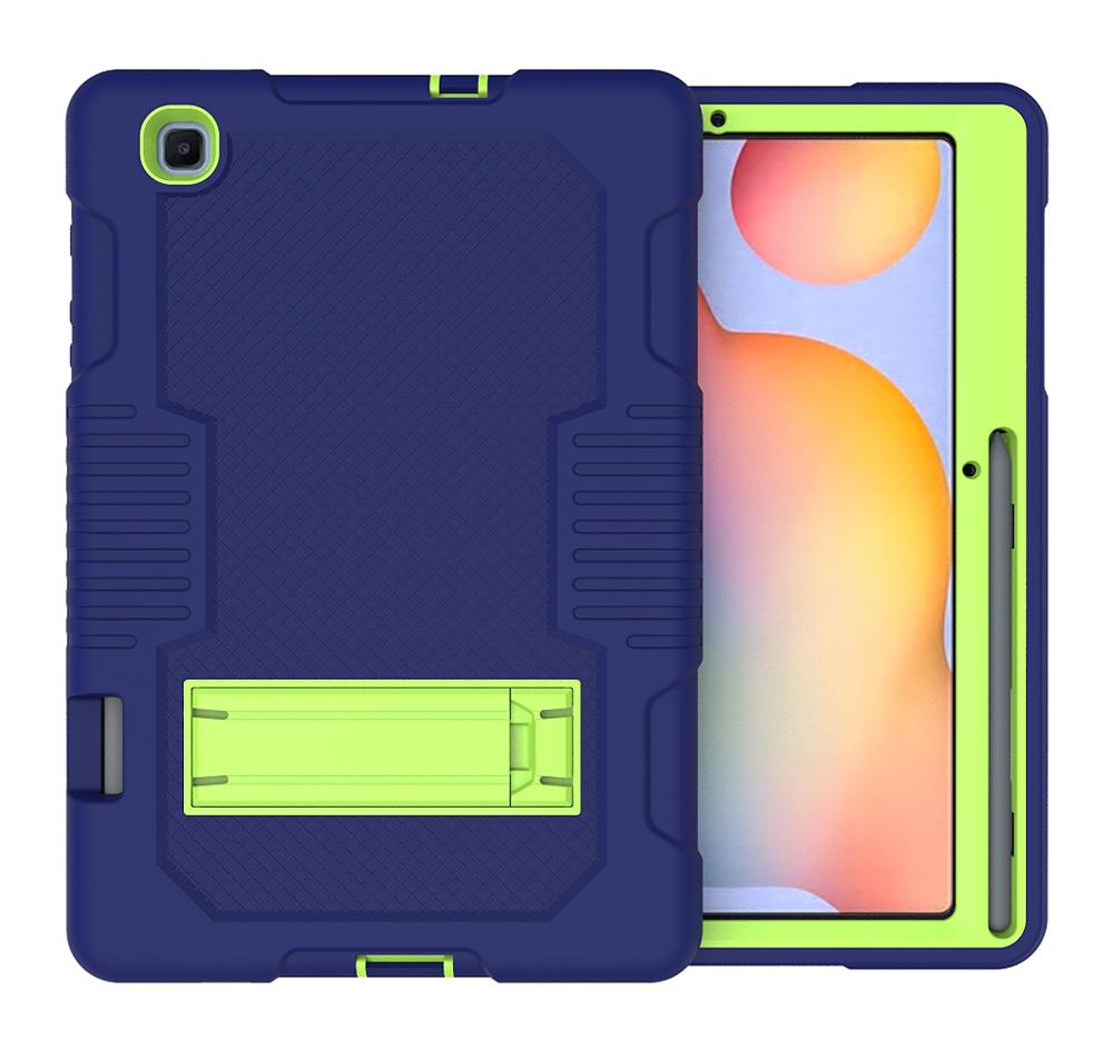 Case Samsung Galaxy Tab S6 Lite 10.4 SM-P610 SM-P615 SM-P617 #เคสฝาหลังกันกระแทก Full Protection Case 3 in 1 Bracket S-pen Slot