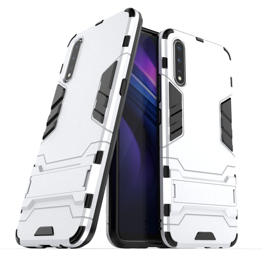 Case Vivo S1 #เคสฝาหลังพลาสติก ไฮบริด TPU + Kickstand