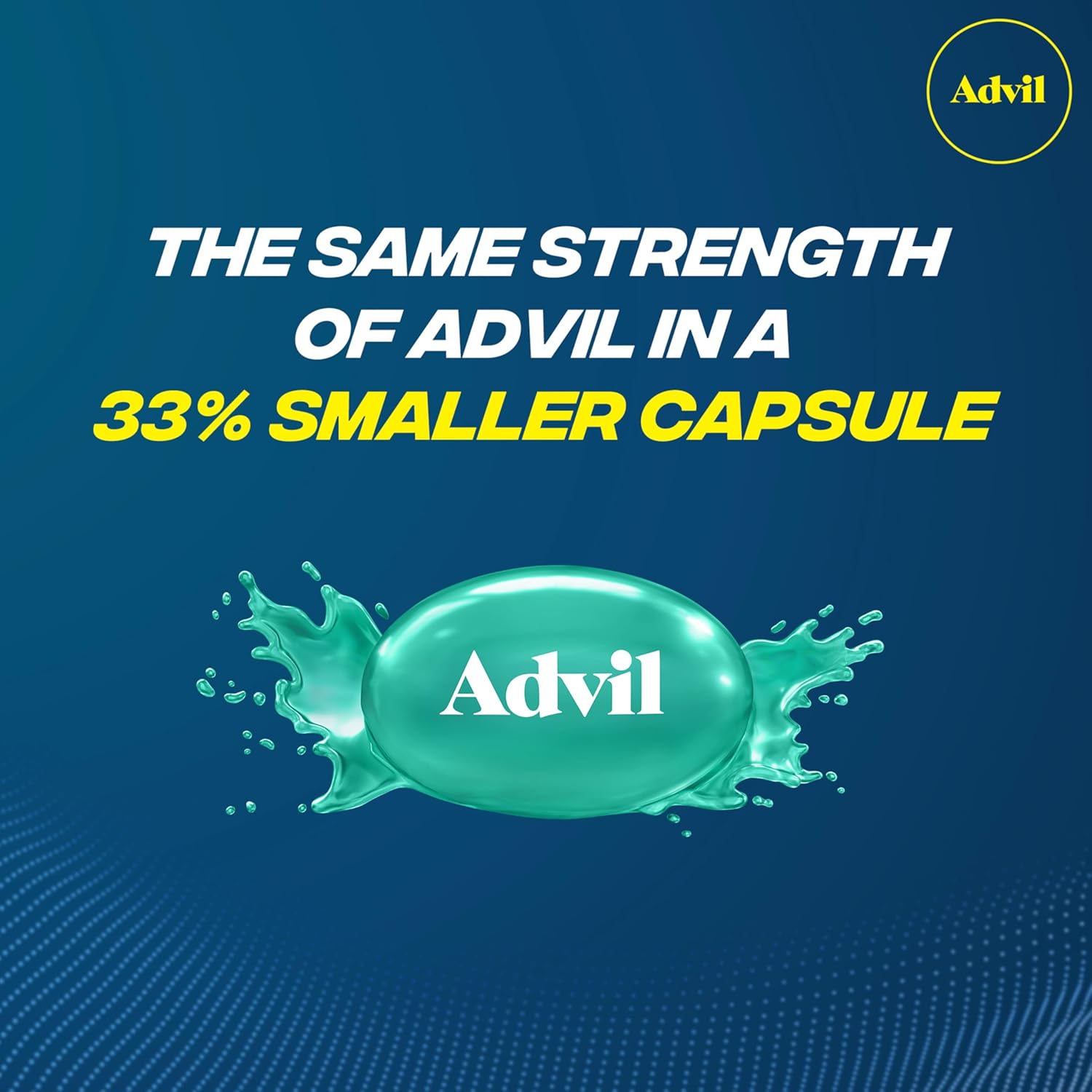 60% Sale!!! EXP.08/2025 Advil® Liqui-Gels Ibuprofen 200mg 20 or 80 Liquid Filled Capsules ยาแก้ปวดและลดไข้