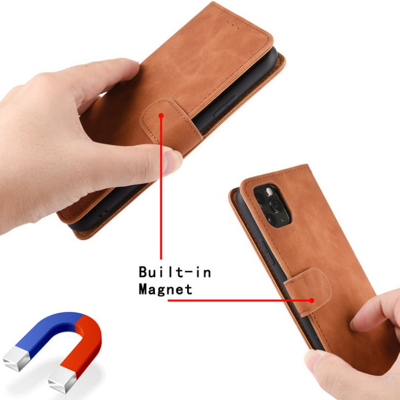 เคส Redmi Note 9T 5G #เคสฝาพับแบบกระเป๋าสตางค์หนัง PU มีช่องใส่บัตร Leather Wallet Card Holder Phone Cover