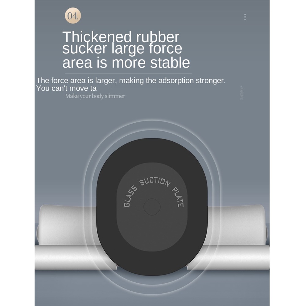 อุปกรณ์ล็อคเท้าซิทอัพ แบบตัวดูดยึดติดพื้น ช่วยซิทอัพ บริหารหน้าท้อง Sit up bar (Y7)