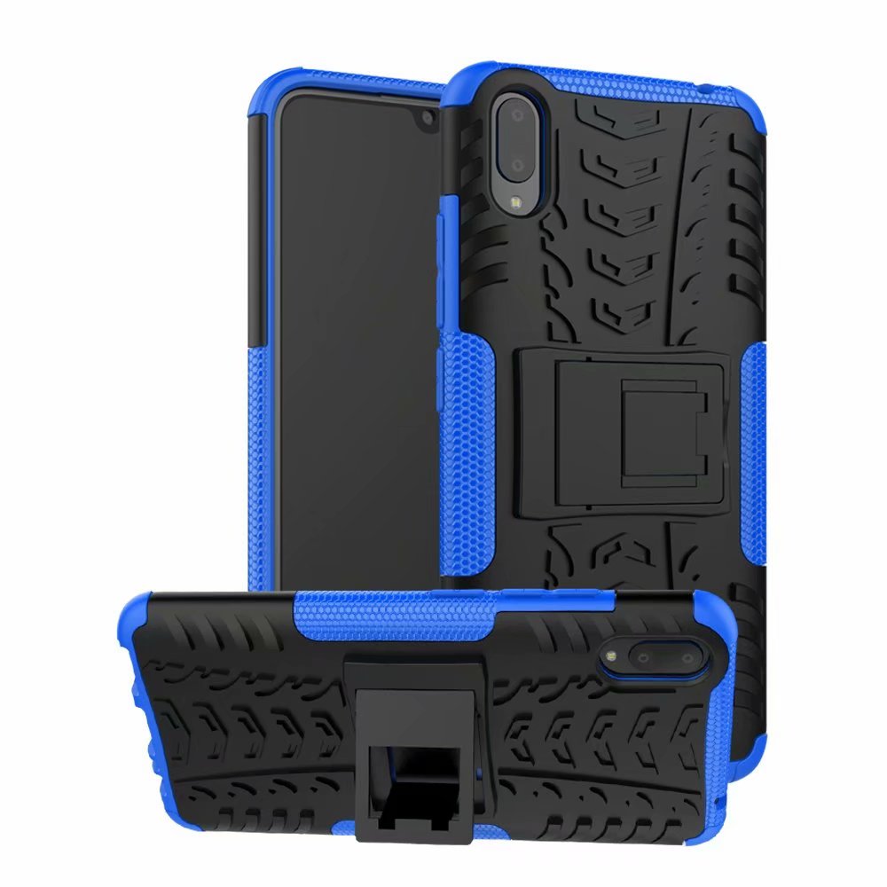 เคส vivo V11 / V11 Pro #เคสฝาหลังกันลื่น Cool Tyre Pattern Kickstand (PC + TPU)