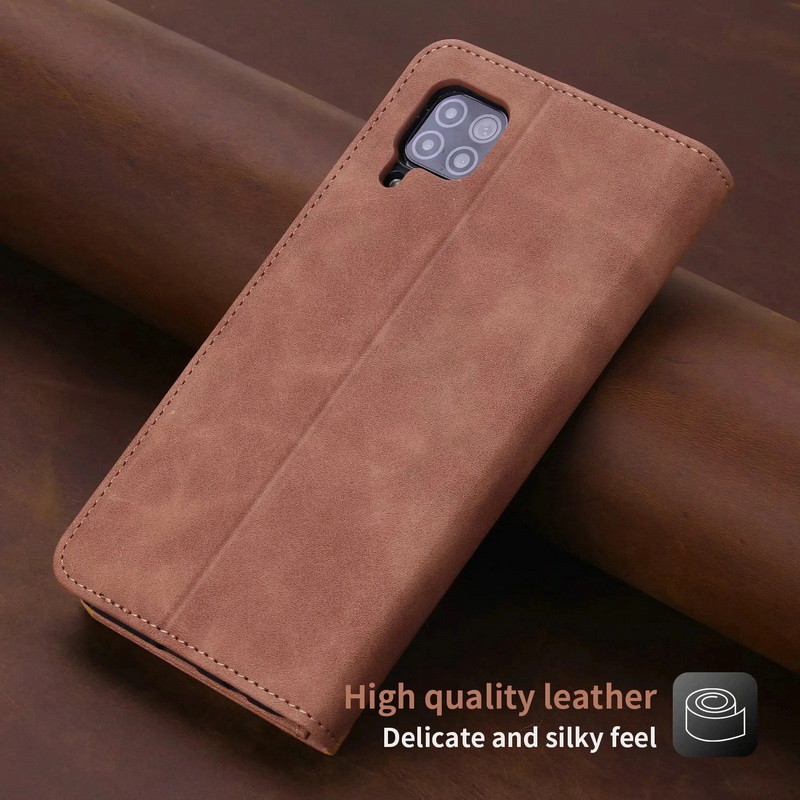 เคส Samsung Galaxy A42 5G หนัง PU #เคสสไตล์กระเป๋าสตางค์พร้อมช่องใส่การ์ด Luxury Flip Stand Card Phone Leather Wallet Cover Casing