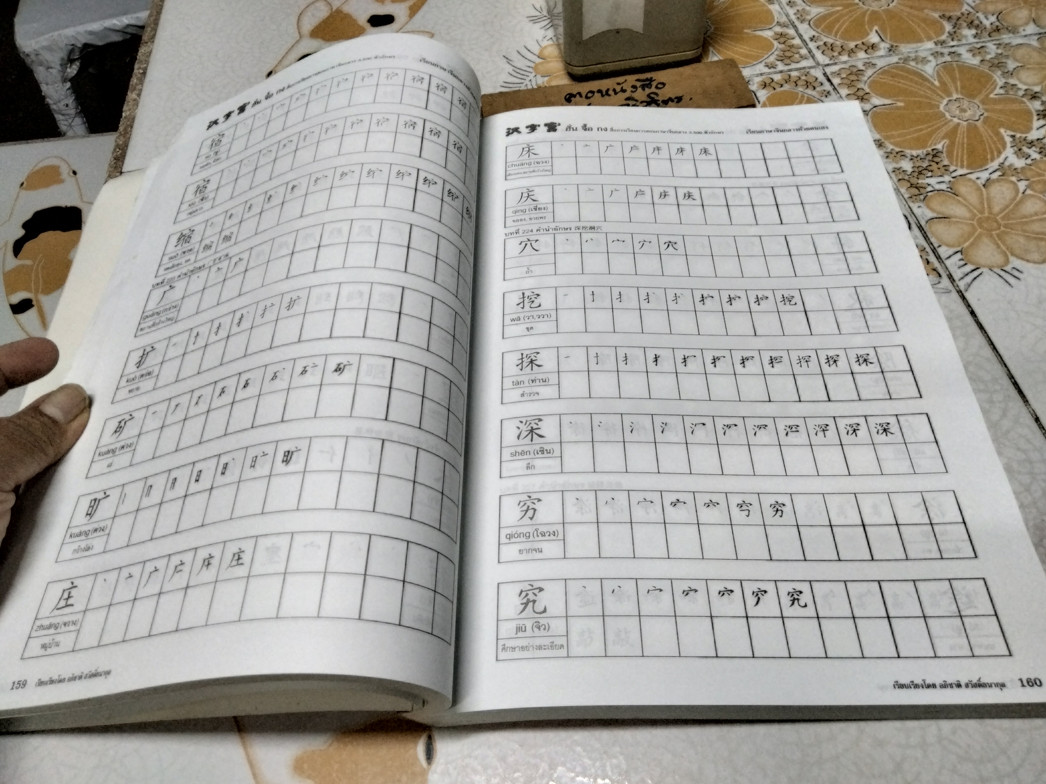 ลำดับขีดการเขียนตัวอักษรจีน 3,500 คำ ฮั่น จื้อ กง Strokes Order of Chinese Characters เรียบเรียงโดย อภิชาติ สวัสดิ์ธนากุล **สินค้าหมด**