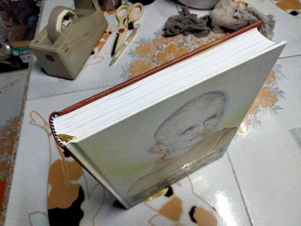 เสียงจากปากเกร็ด (ปกแข็ง เย็บกี่) หลวงปู่บุญฤทธิ์ บัณฑิโต (จันทรสมบูรณ์) พิมพ์ครั้งที่ 7 สิงหาคม 2550 - ปกแข็ง