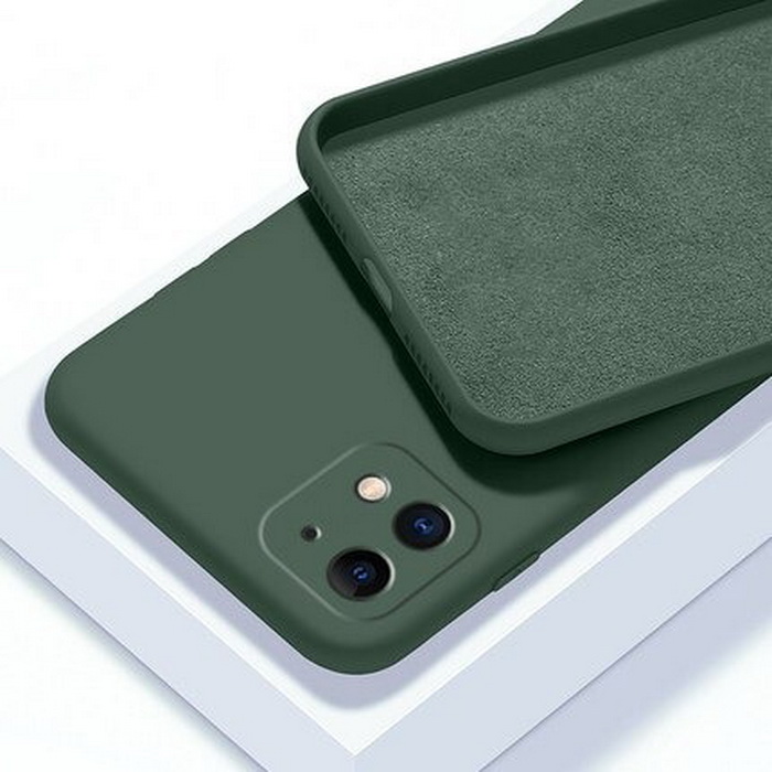 เคส Xiaomi Mi 11 #เคสฝาหลังซิลิโคนนิ่ม Liquid Silicone Back Case