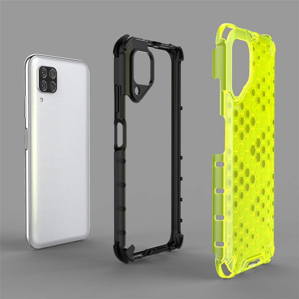 Case Huawei nova 7i #เคสฝาหลังกันกระแทก Honeycomb Shock Absorber TPU + PC + Silicone Hybrid