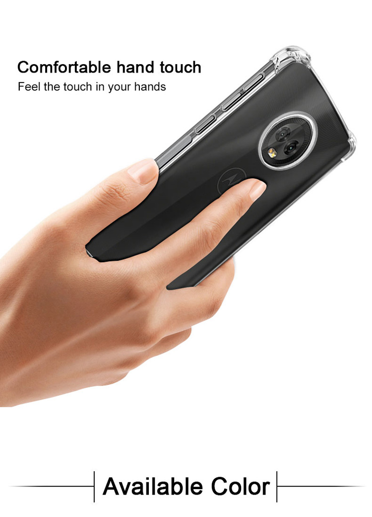 Case Motorola Moto G6 Plus #เคสฝาหลังTPU นิ่ม IMAK Silky Anti-drop Case + ฟิล์มป้องกันหน้าจอ