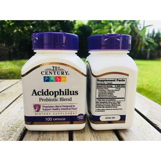 21st Century® Acidophilus Probiotic Blend 100, 150 Capsules โปรไบโอติค