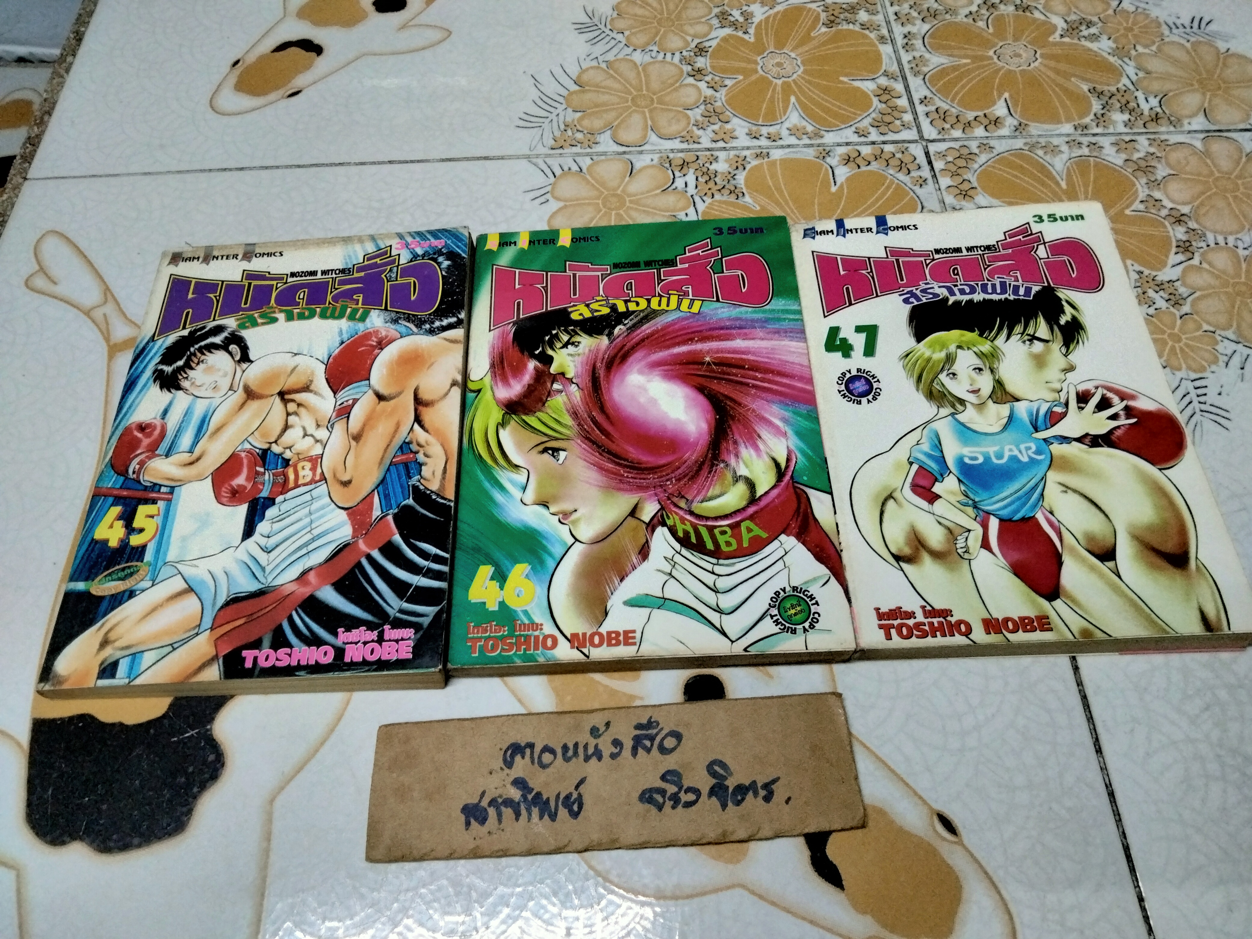 หนุ่มห้าวสาวเปรี้ยว (1-15 สนพ.หมึกจีน) + หมัดสั่งสร้างฝัน (เล่มที่ 45,46,47 สยามอินเตอร์ฯ)