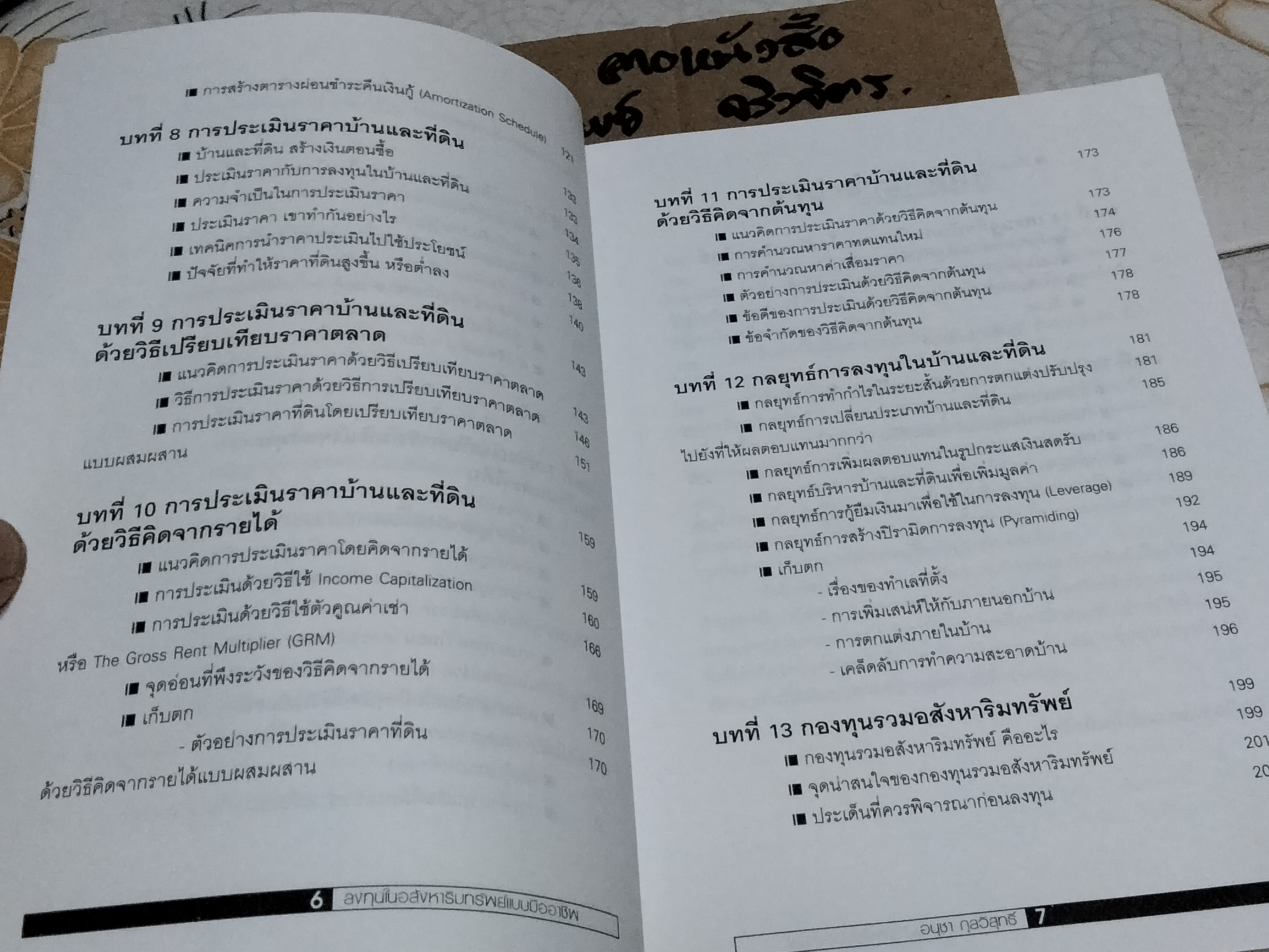 ลงทุนในอสังหาริมทรัพย์แบบมืออาชีพ โดย อนุชา กุลวิสุทธิ์ พิมพ์ครั้งแรก พ.ศ 2547 **สินค้าหมด**