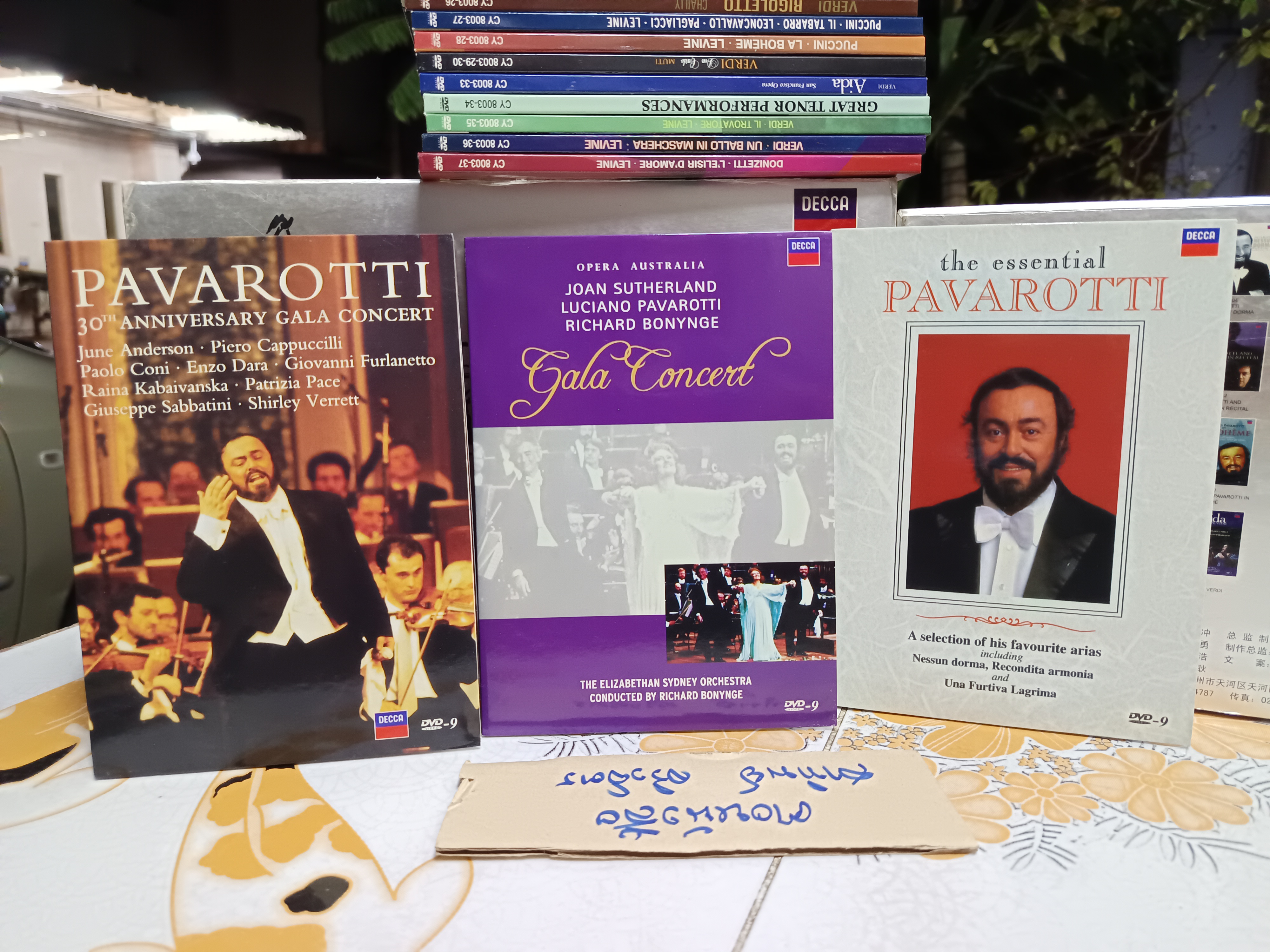 Pavarotti (1935-2007) , DECCA Box Set (Silver) , DVD 32 แผ่น (มีแค่ 28 แผ่น) ลูซิอาโน ปาวารอตตี (Luciano Pavarotti)