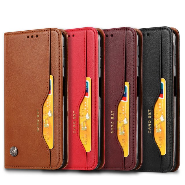 เคส Huawei Y9s #เคสฝาพับแบบกระเป๋าสตางค์หนัง PU มีช่องเสียบบัตรคุณภาพดี