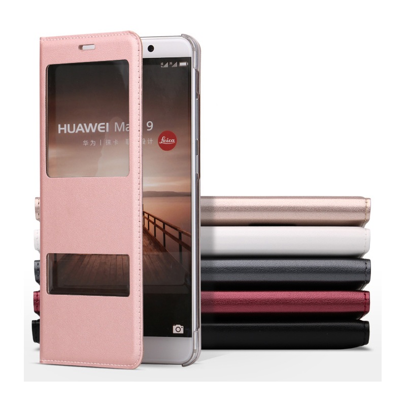 Case Huawei Mate 9 เคสฝาพับ 2 ช่องวิว สีสันสวยงามทันสมัย