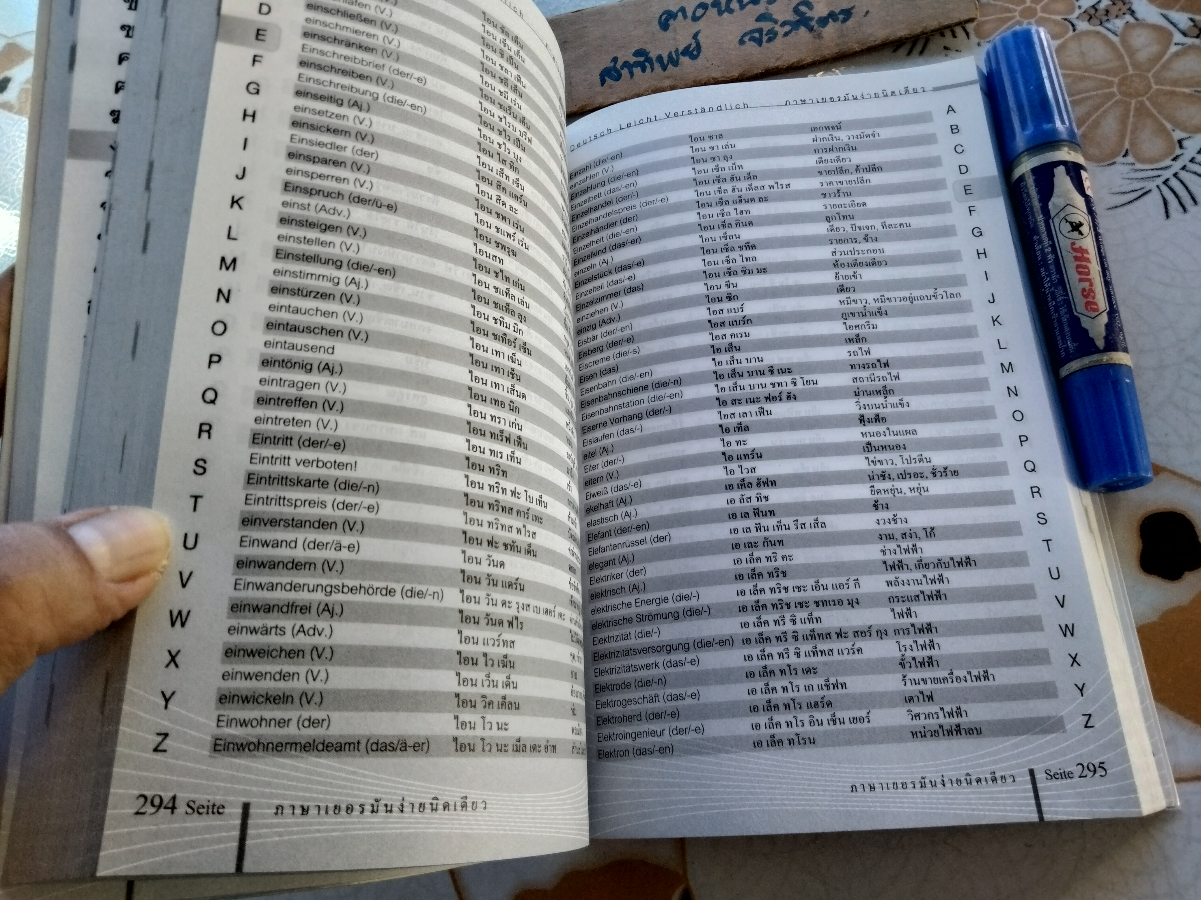 ภาษาเยอรมัน ง่ายนิดเดียว (Deutsch Leicht Verstandlich fur Thailander)