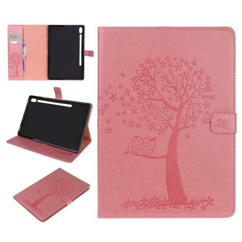 Case Samsung Galaxy Tab S7 11นิ้ว T870 T875 #เคสฝาพับหนัง PU พิมพ์ลาย Imprinted PU Leather Cover