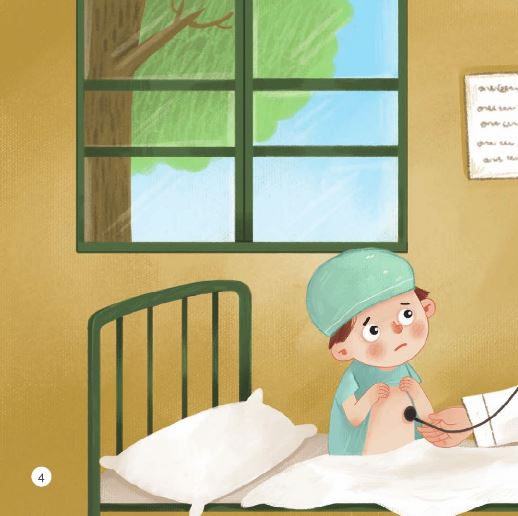 หนังสืออ่านนอกเวลาภาษาจีนชุดสมาร์ทเคท: เล่ม 2-5 (ระดับอนุบาล) คุณปู่ของฉันเป็นหมอ 轻松猫 · 中文分级读物 （幼儿版）第2级5: 我爷爷是医生 Smart Cat : Chinese Graded Reader (Kindergarten's Edition) Level 2-5: My Grandpa is a Doctor