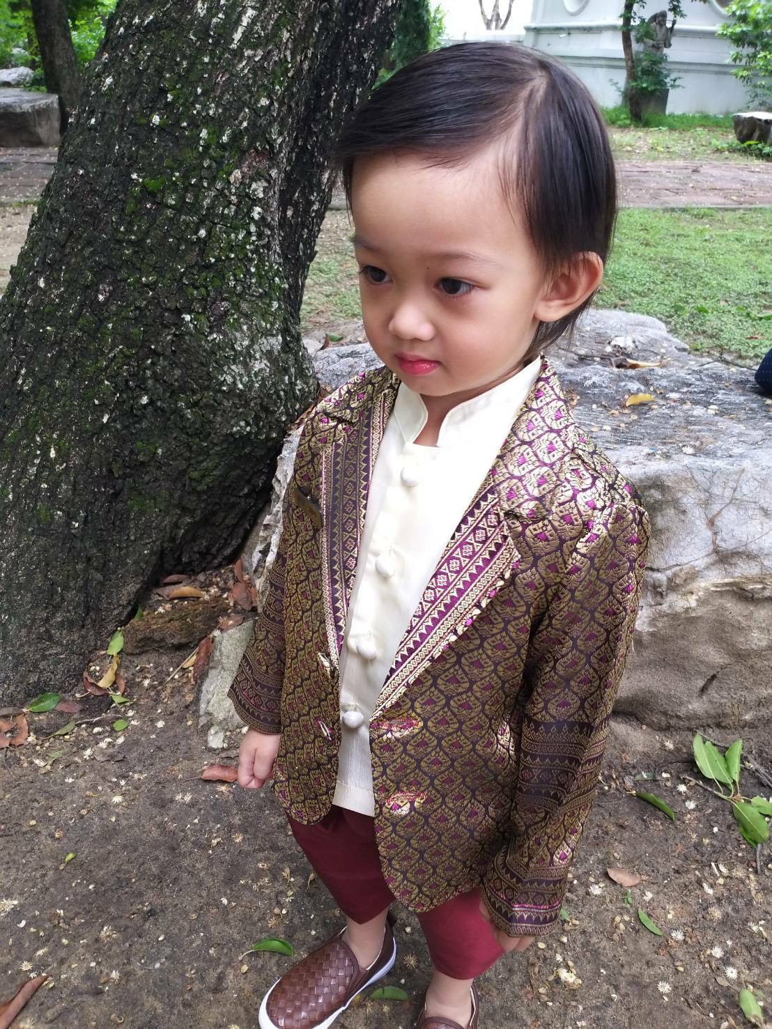 ชุดไทยเด็กชาย งานประณีต