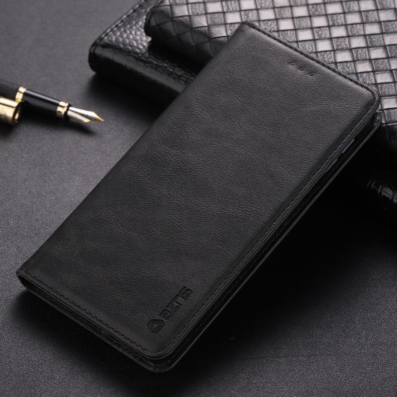 Case Samsung Galaxy A9 2018 #เคสฝาพับ AZNS สไตล์ Retro หนัง PU มีช่องเสียบการ์ด