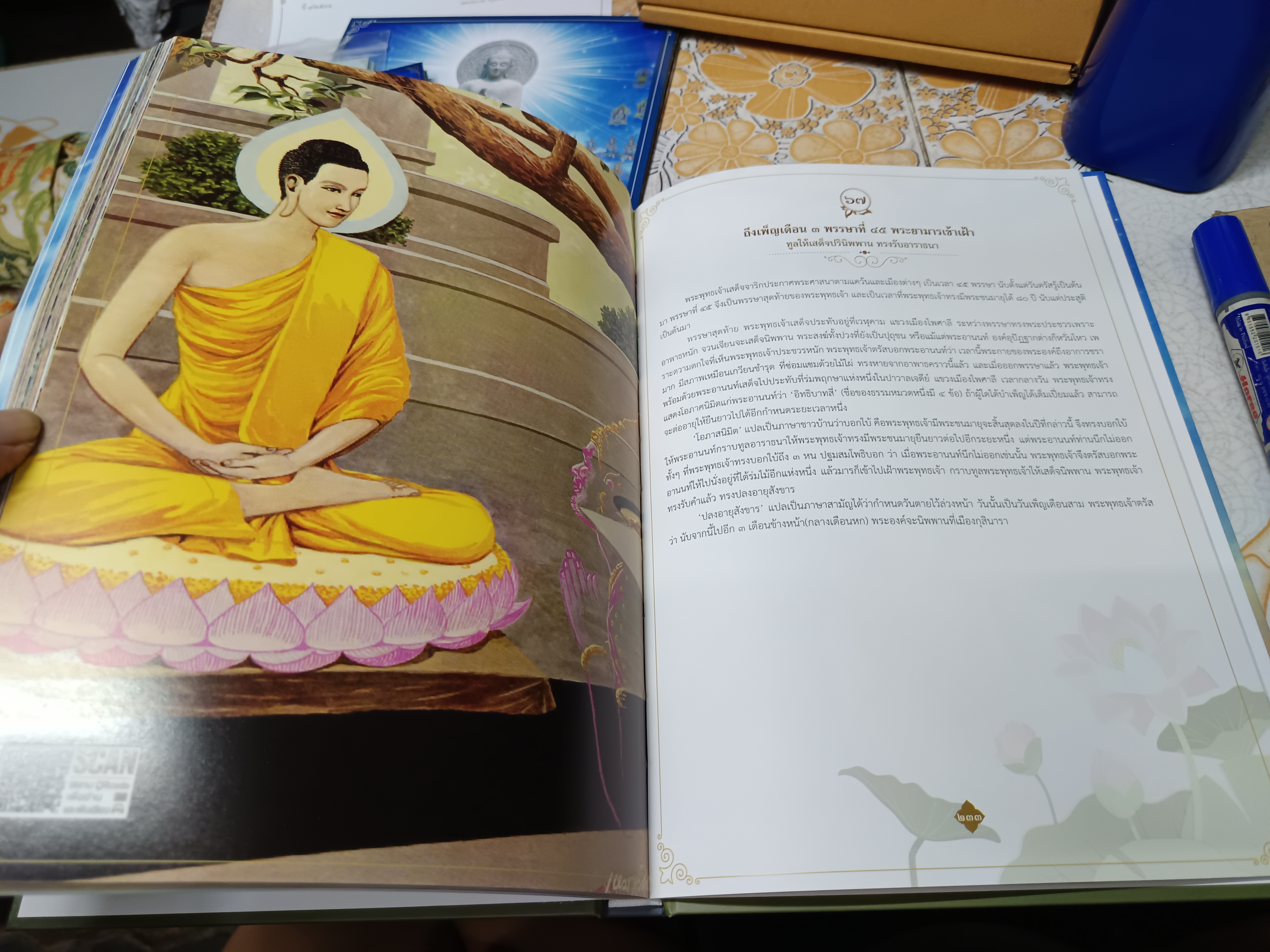 พระพุทธประวัติ 29 พระพุทธเจ้า และ สรุปหลักธรรมในพระพุทธศาสนา (พร้อมกล่อง มือหนึ่งในซีล)