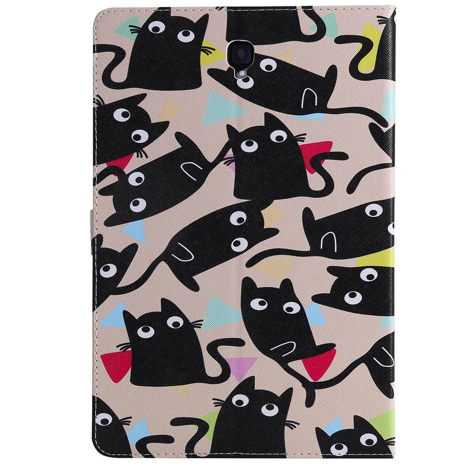 Case Samsung Galaxy Tab S4 10.5 T830 / T835 / T837 #เคสฝาพับหนัง PU พิมพ์ลายสวยงามน่ารักๆ