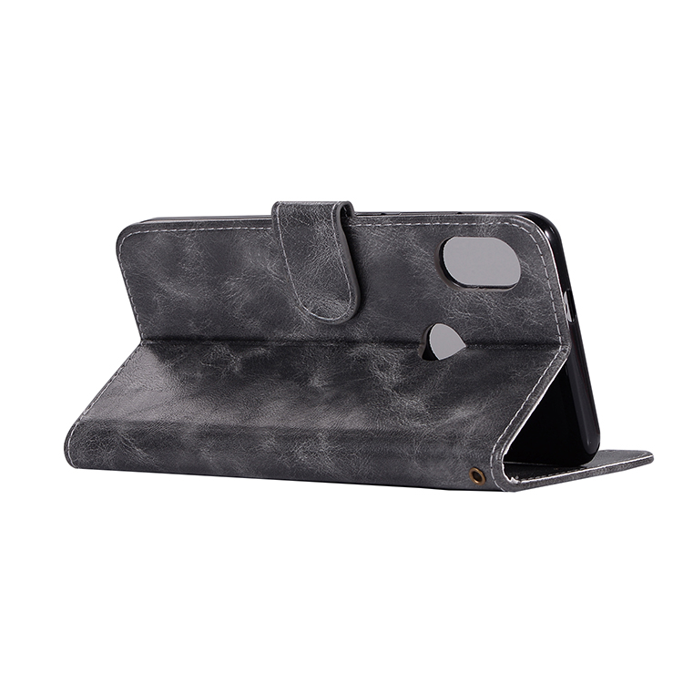 เคส Xiaomi Redmi Note 6 Pro #เคสฝาพับเกรดพรีเมี่ยมแบบกระเป๋าสตางค์ หนัง PU Vintage