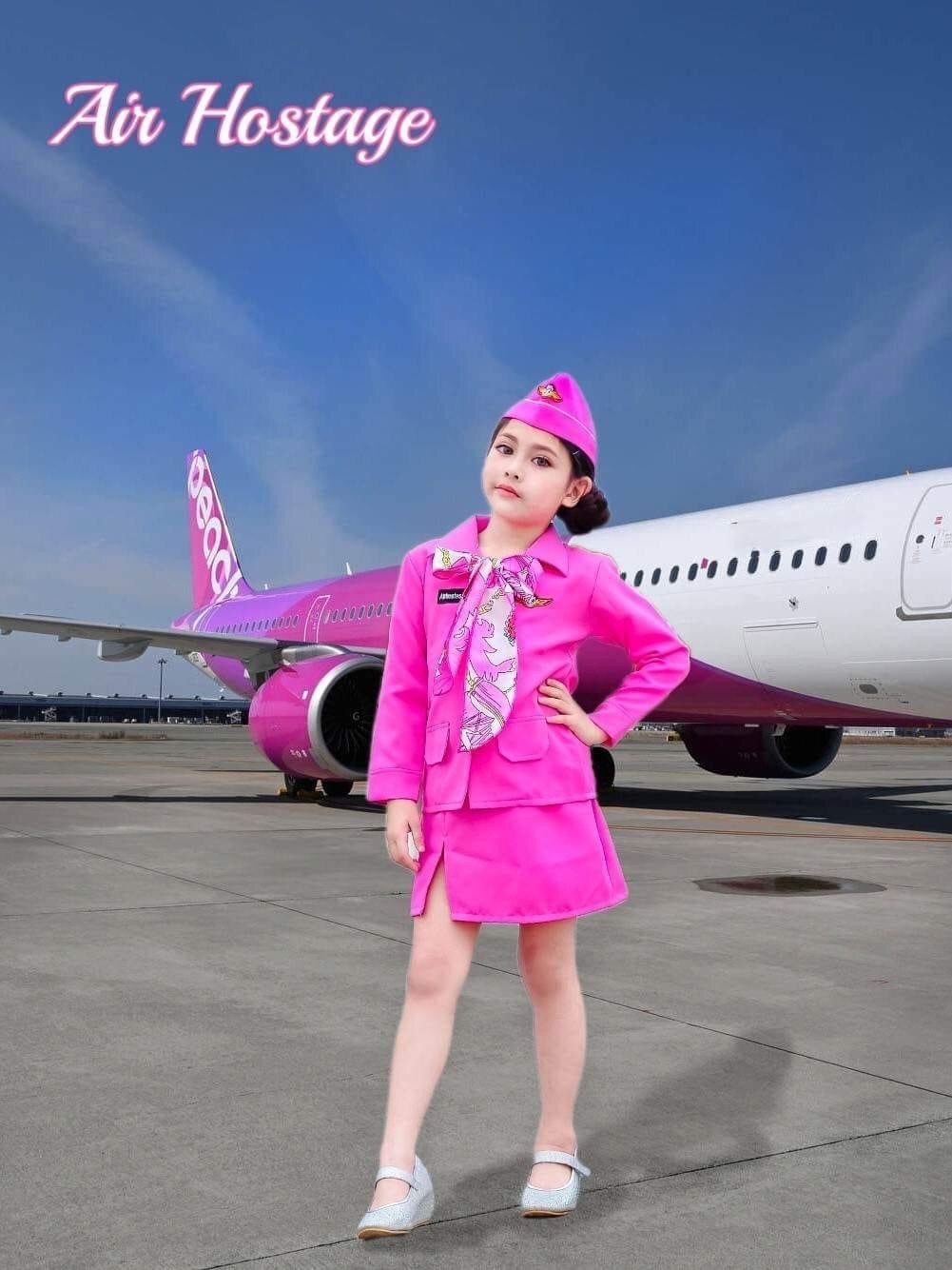 ชุดแอร์โฮสเตจเด็ก
