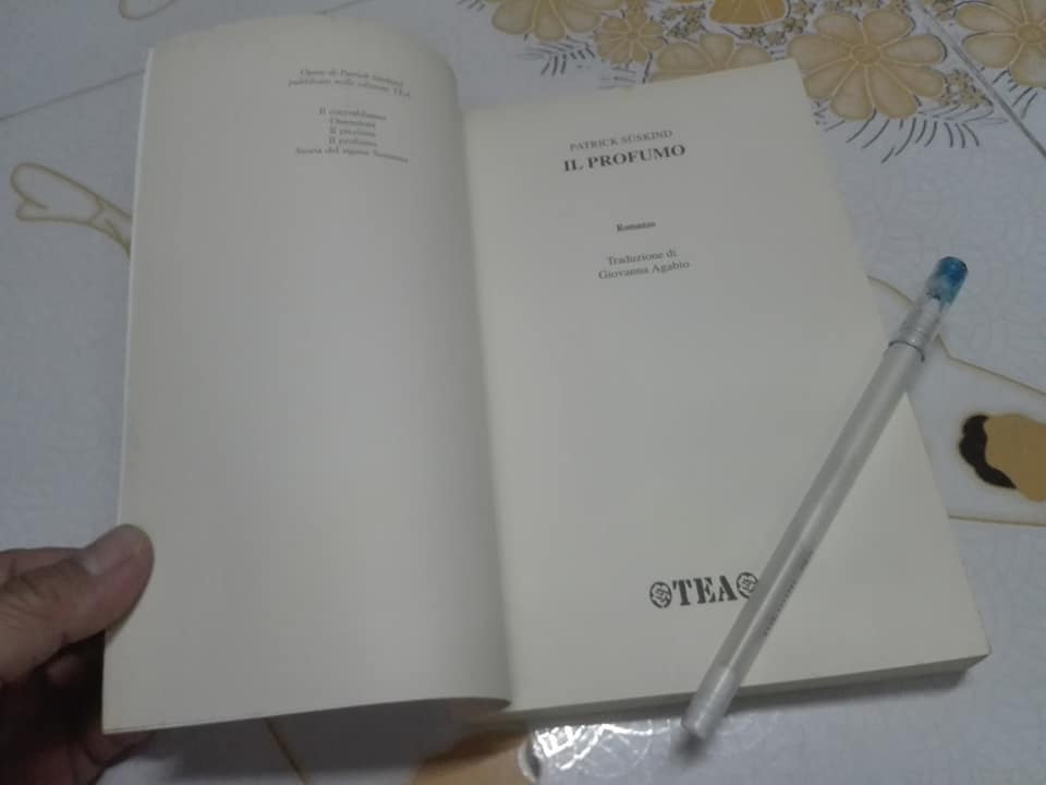 l profumo (Italian) Paperback นิยายเรื่อง น้ำหอม ฉบับภาษาอิตาลี