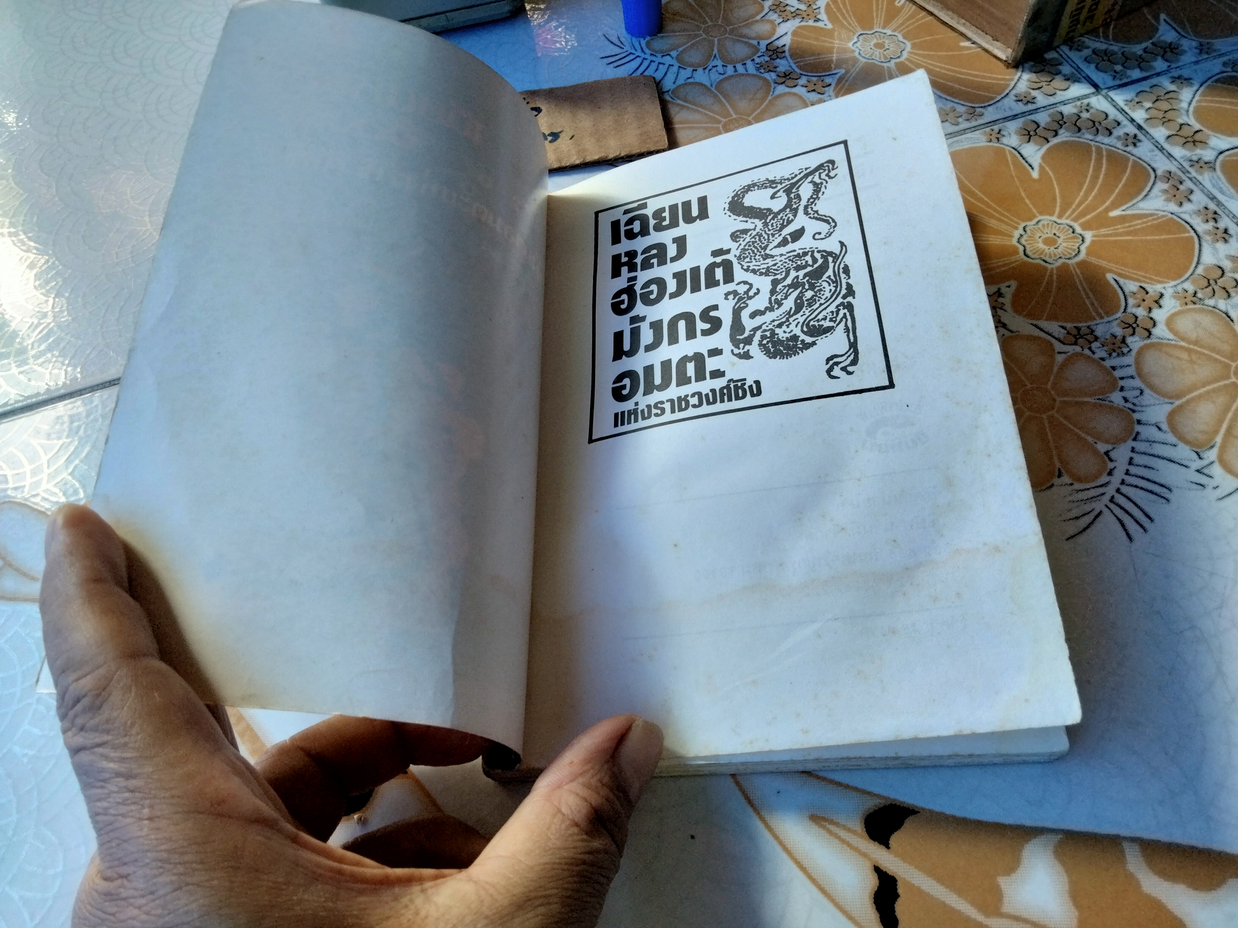 เฉียนหลงฮ่องเต้ มังกรอมตะแห่งราชวงศ์ชิง รัถยา สารธรรม แปลและเรียบเรียง พิมพ์ครั้งที่ 2/2531 สนพ.ยินหยาง (มีคราบน้ำ) **สินค้าหมด**