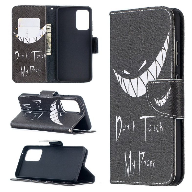 Case Samsung Galaxy A52/A52 5G/A52s 5G #เคสฝาพับกระเป๋าสตางค์หนัง PU พิมพ์ลาย Pattern Printing PU Leather Wallet