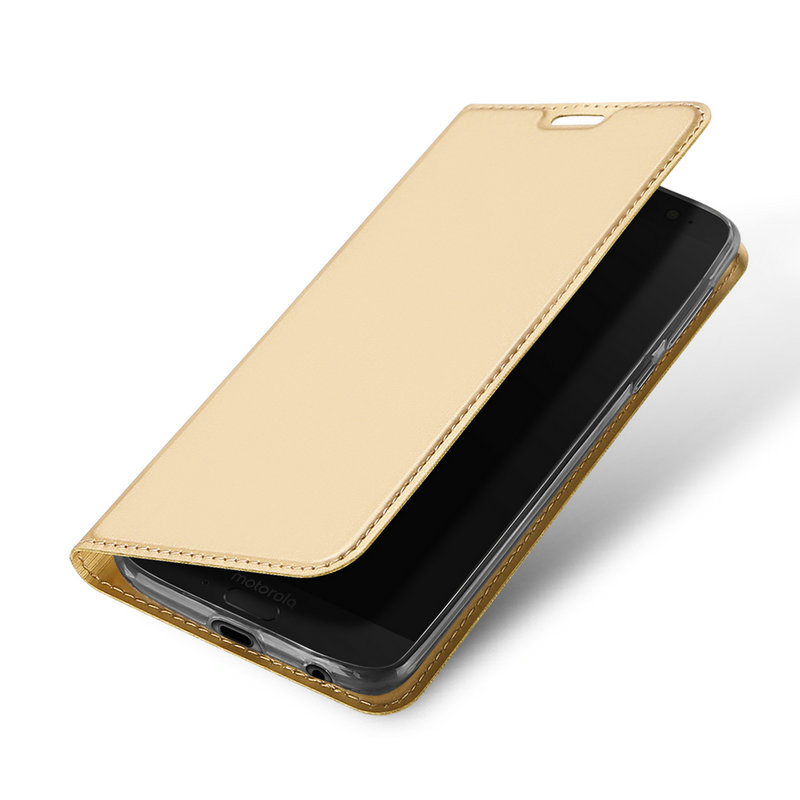 เคส Moto G6 Plus #เคสฝาพับ DUX DUCIS Skin Pro Series คุณภาพดี