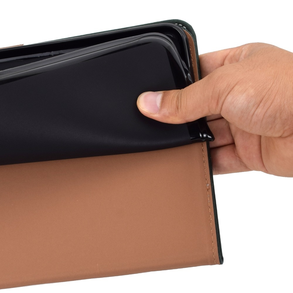 เคส Samsung Galaxy Tab S6 Lite 10.4 SM-P610 P615 P617 #เคสฝาพับหนัง PU มีช่องใส่บัตร Magnetic Flip PU Leather Case Cover Stand