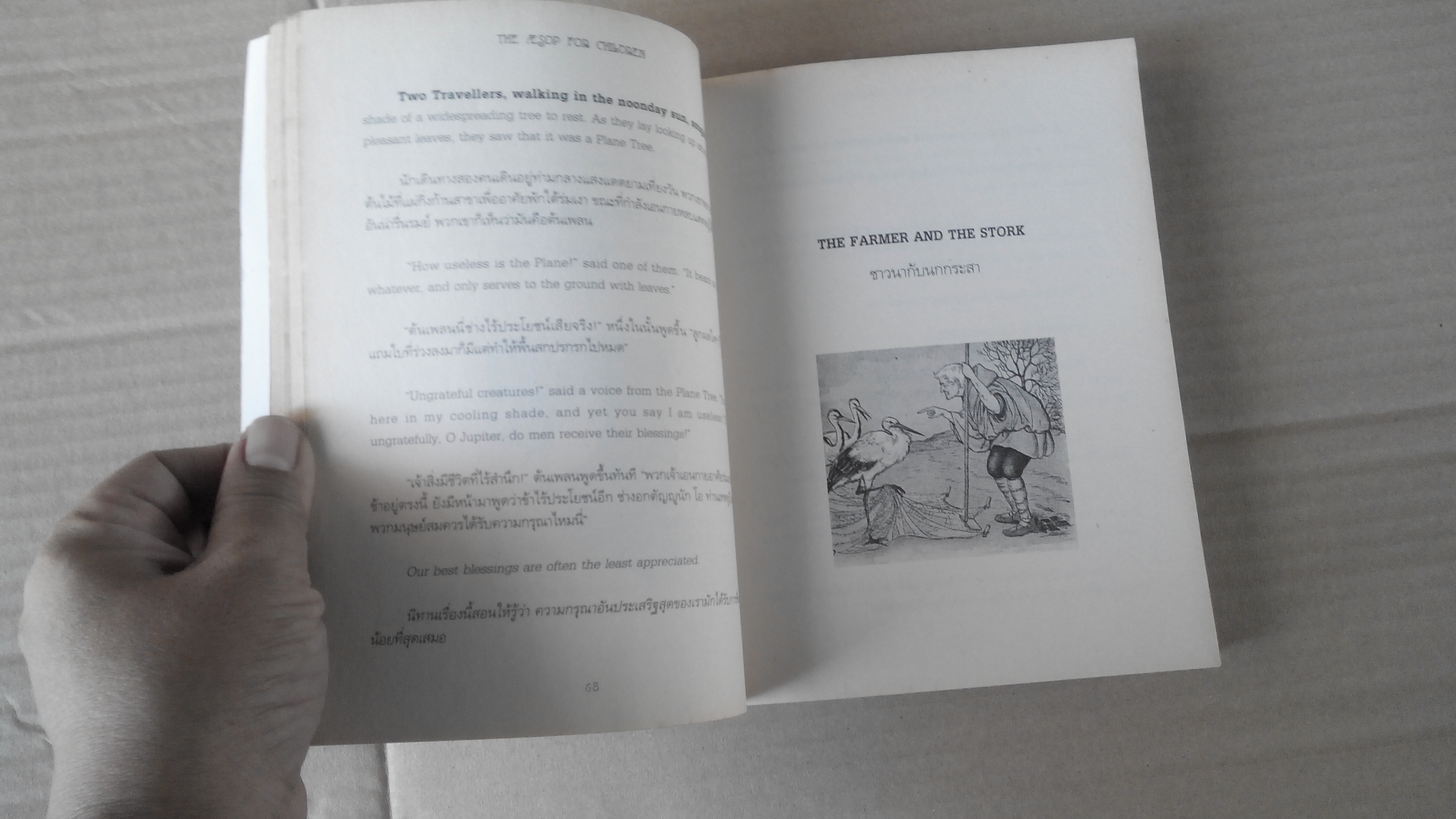 นิทานอีสปสำหรับเด็ก (The Aesop for Children) พลพงศ์ จันทร์อัมพร แปล **สินค้าหมด**