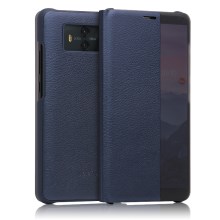 เคส Huawei Mate 10 #เคสฝาพับแบบ View Window ด้านข้างแนวยาวฝาพับหนัง PU คุณภาพดี