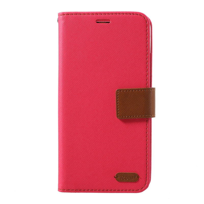 Case Asus Zenfone 5 ZE620KL / Zenfone 5Z ZS620KL #เคสฝาพับแบบกระเป๋าสตางค์ ROAR KOREA Twill Leather Wallet