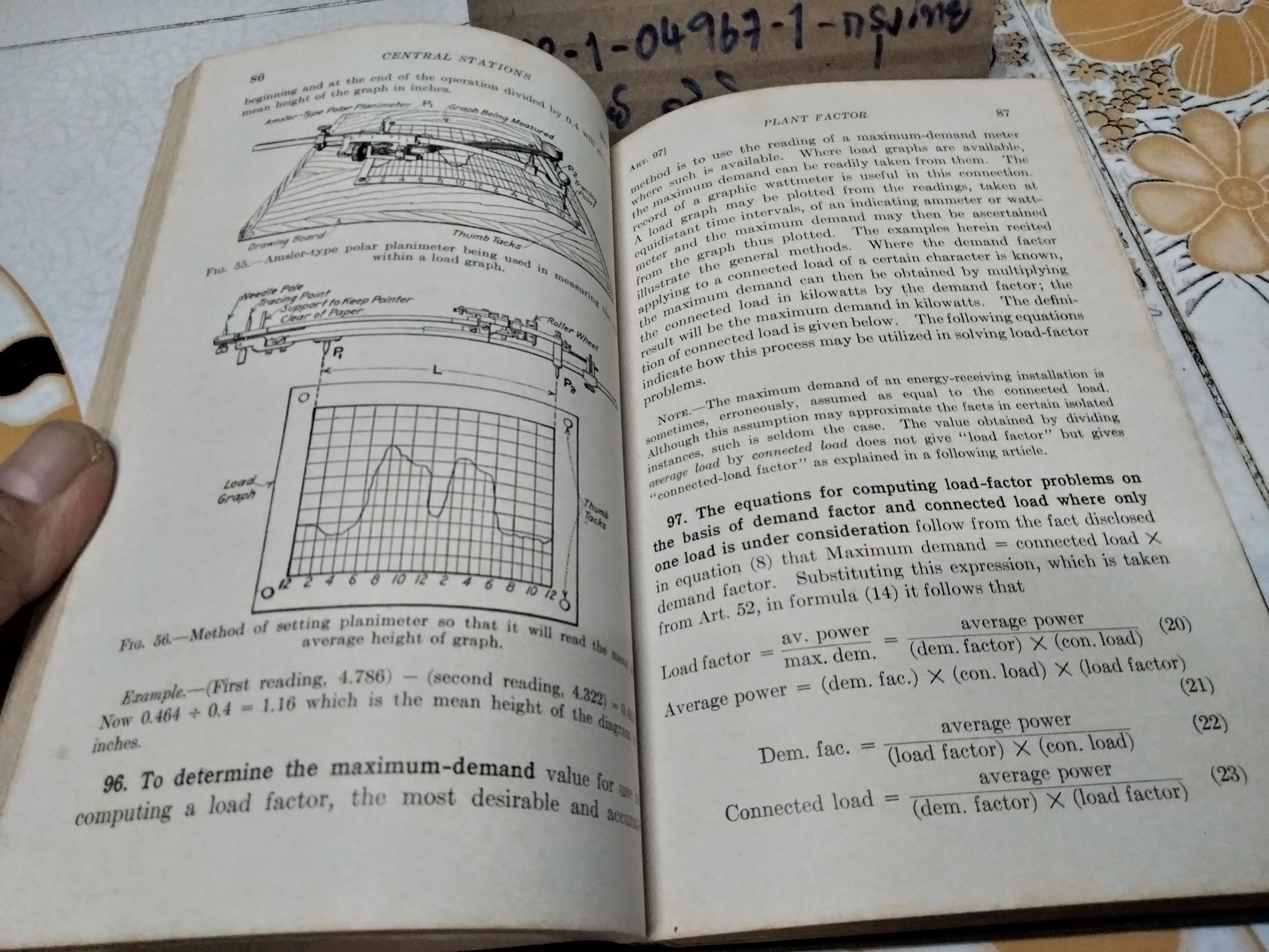 Central stations, Library of Practical Electricity by TERRELL CROFT , third edition 1937. **สินค้าหมด**