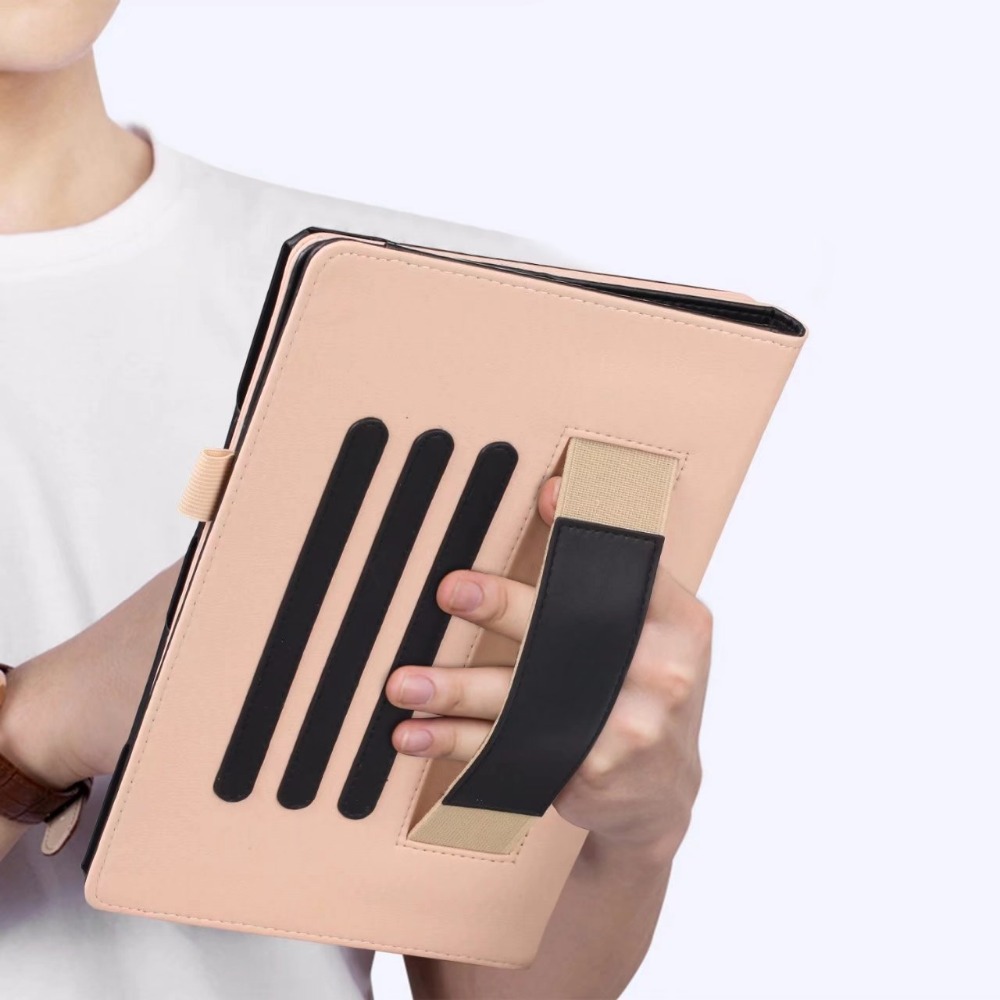 Case Huawei MediaPad M5 Pro 10.8 นิ้ว #เคสฝาพับหนัง PU พิมพ์ลายมีแถบยืดหยุ่นสวมนิ้ว Pattern Printing Pocket Front PU Leather with Elastic Band