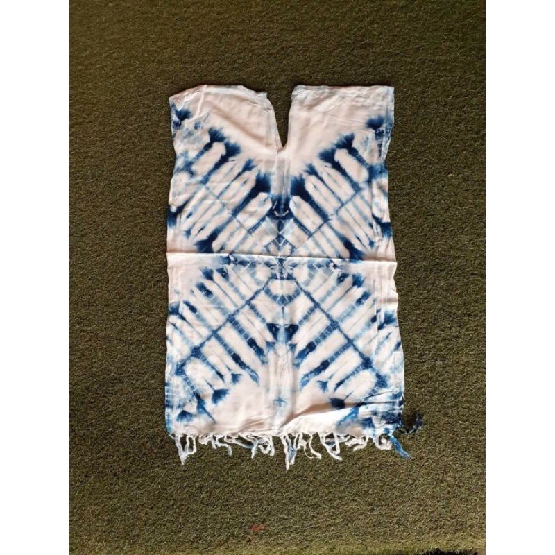 เดรสเด็กมัดย้อม